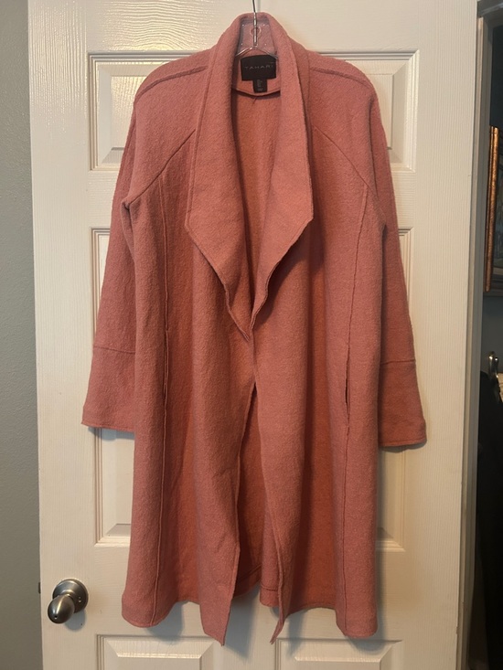 Tahari Jackets & Blazers - Tahari Rosewater Open-Front Duster Coat